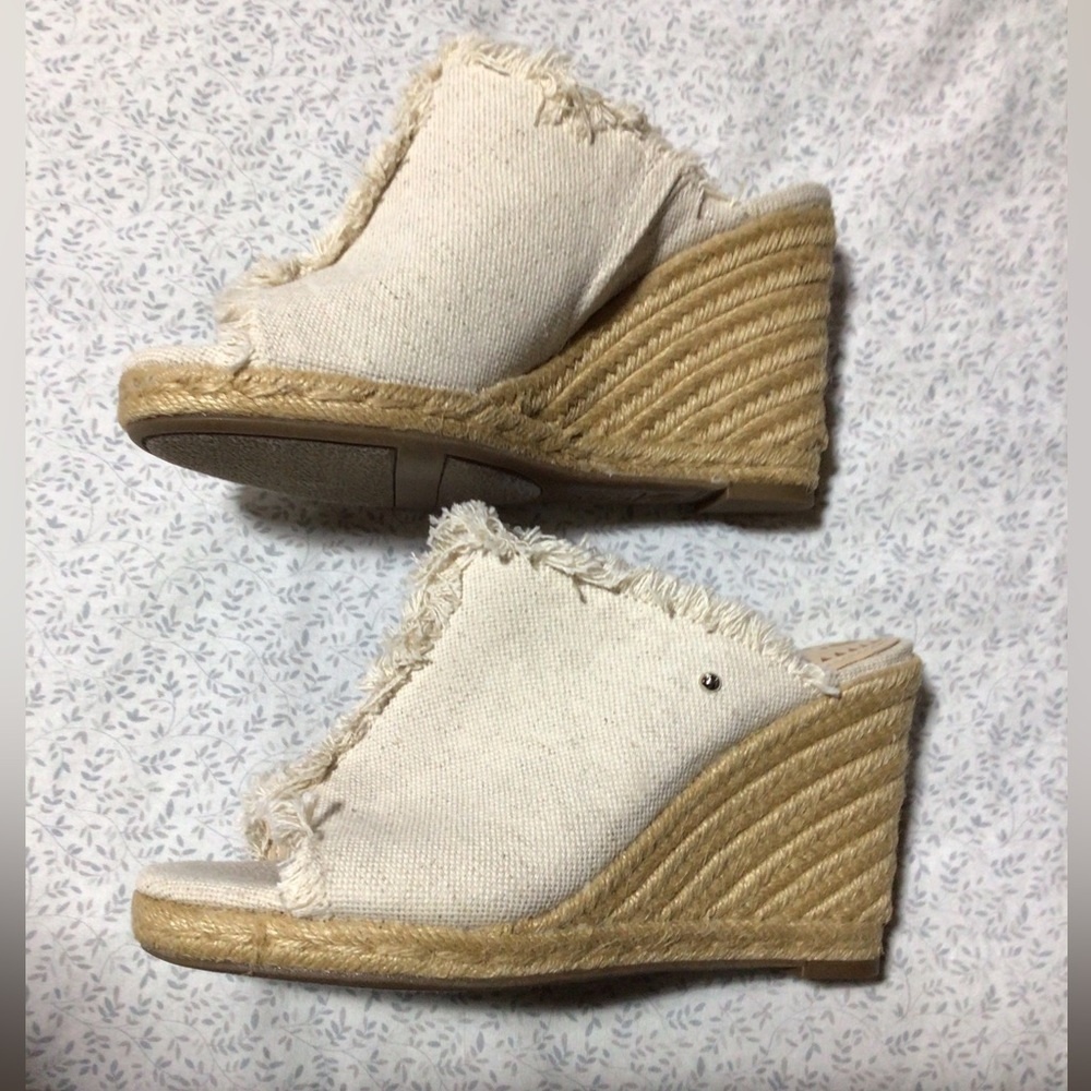Sam Edelman Circus Baker Wedges in Cream size 6.5 - Picture 3 of 7